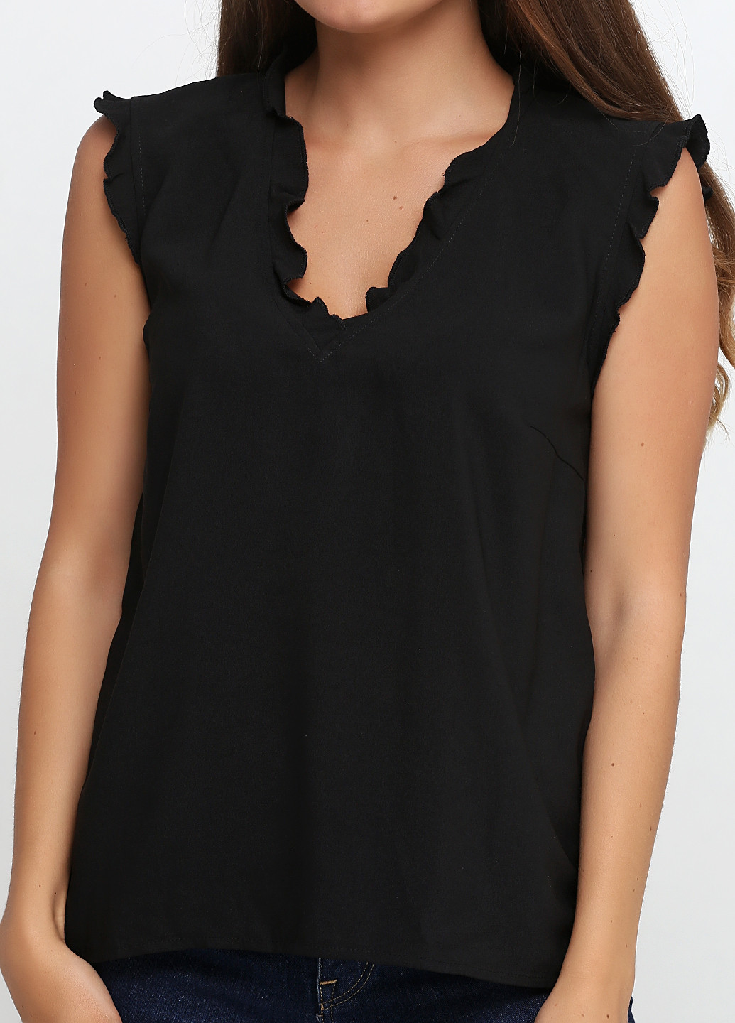 Чёрная блуза Pieszak