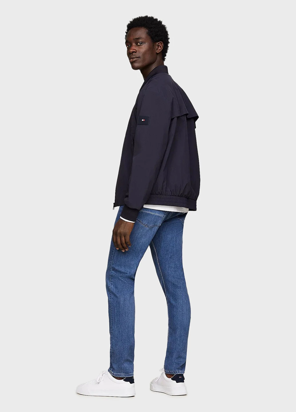 Бомбер Tommy Hilfiger на молнии (307028366)