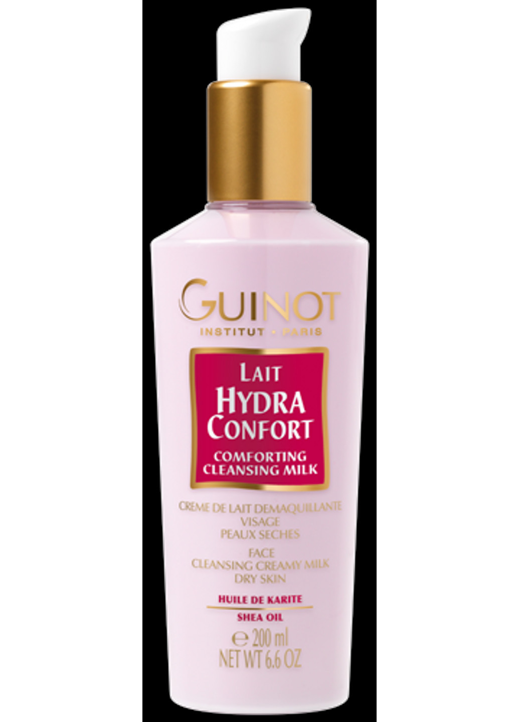Молочко для сухой кожи Lait Hydra Confort 200 мл Guinot (251847773)