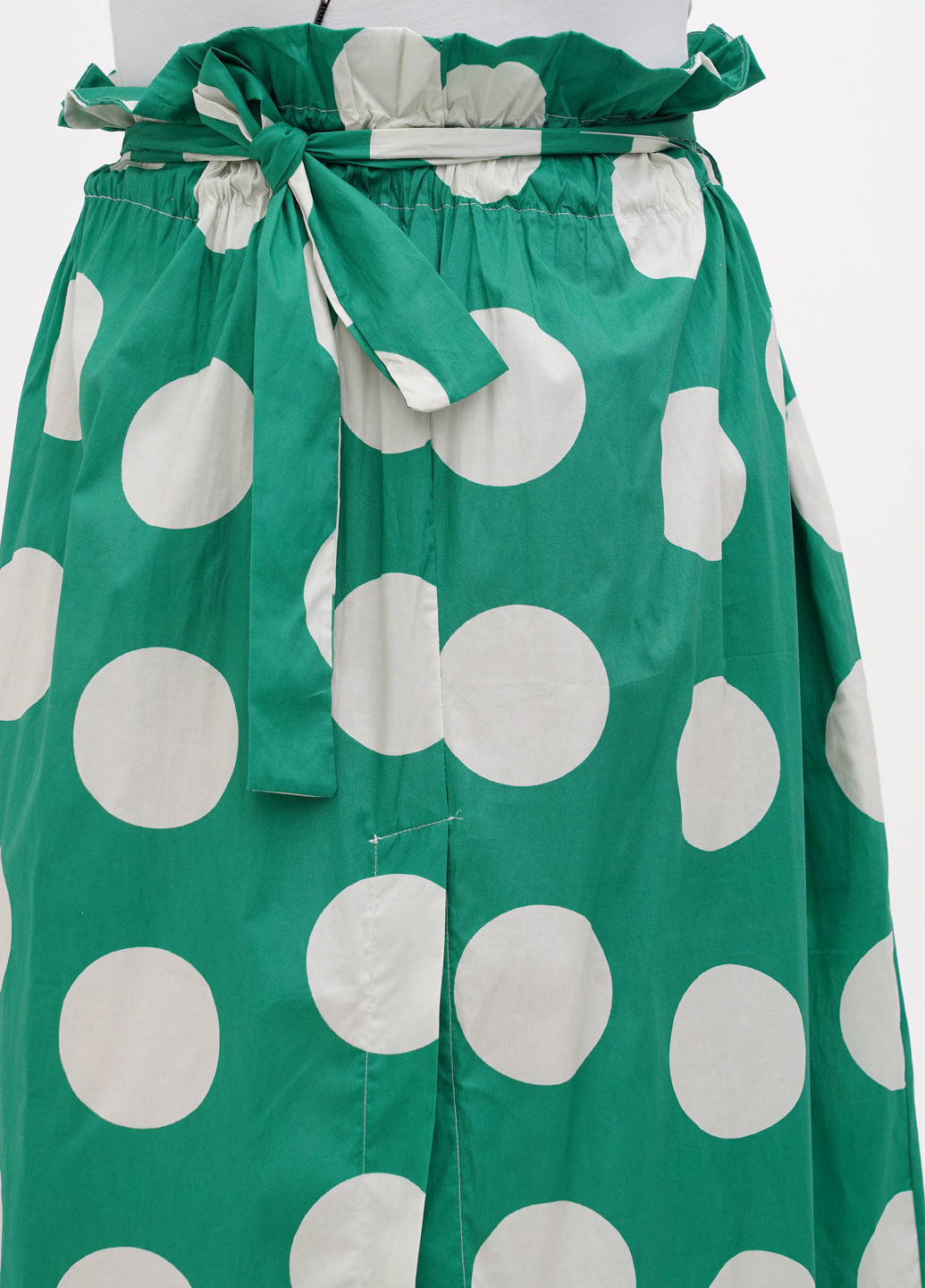 Зеленая кэжуал в горошек юбка Naiif