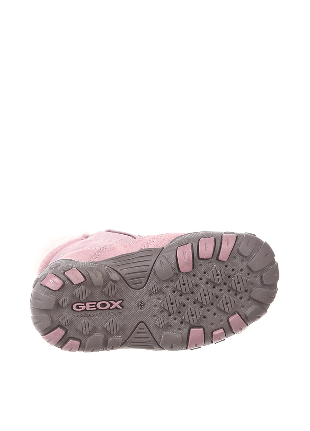 Сиреневые кэжуал зимние ботинки Geox