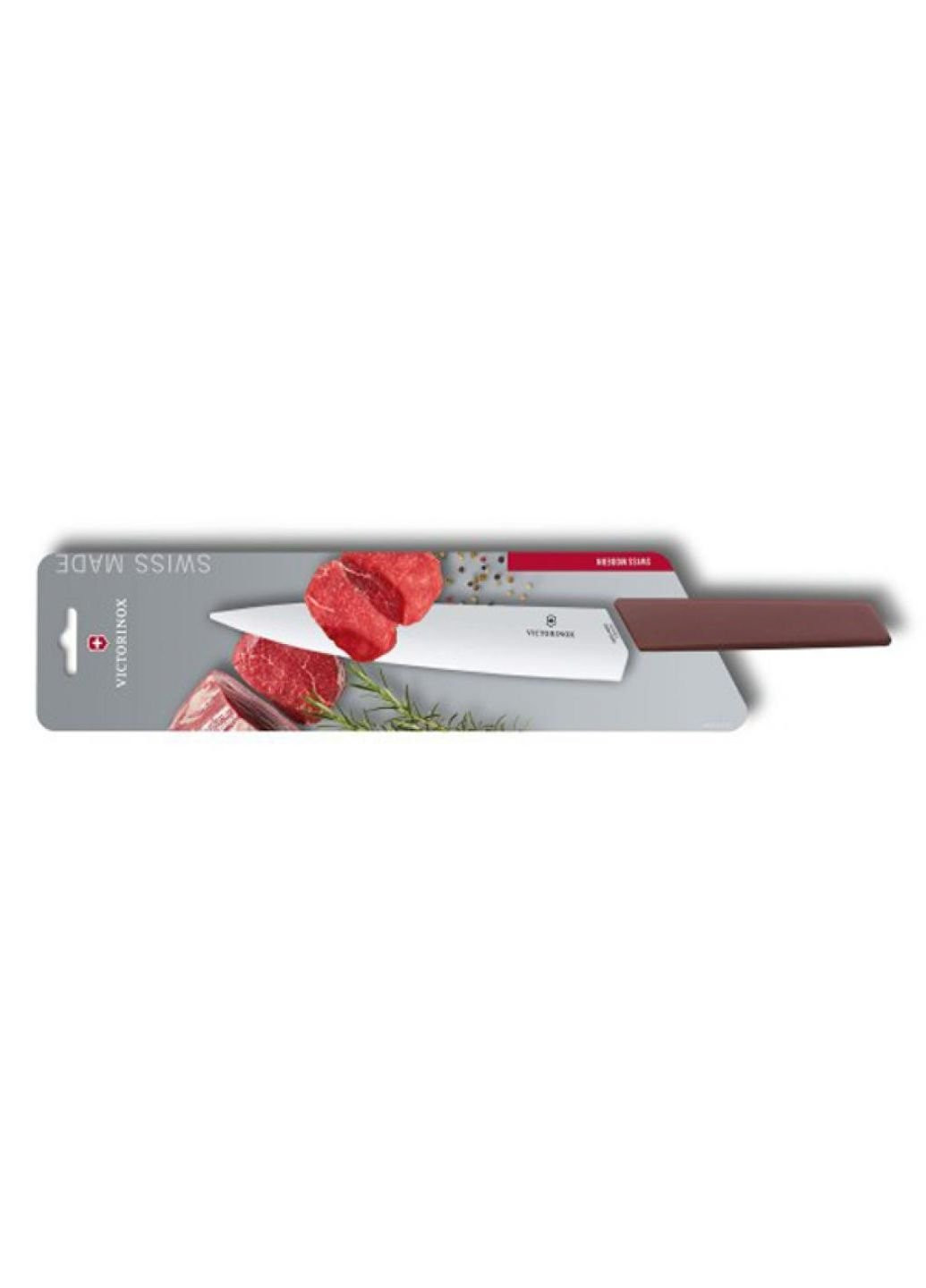 Кухонний ніж Swiss Modern 22 см Burgundy (6.9016.221B) Victorinox (254077403)