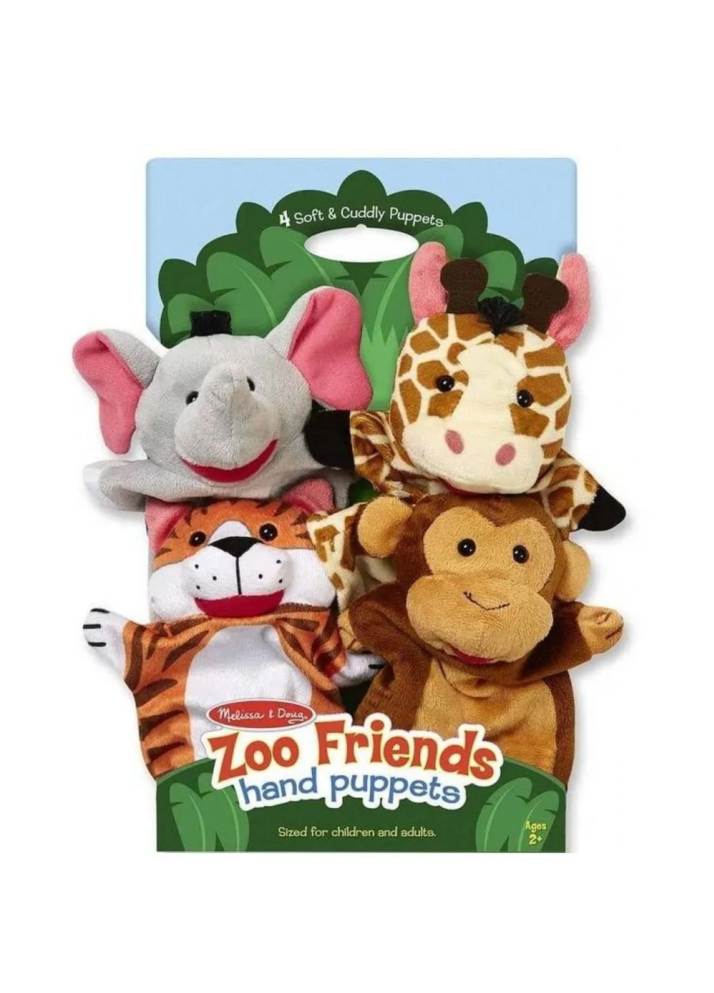 Набір для творчості Зоопарк Ляльковий театр (MD19081) Melissa&Doug (249597116)