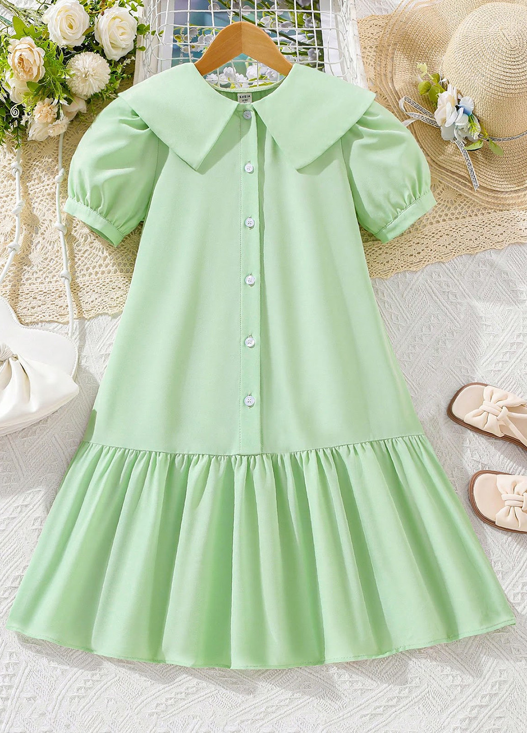 М'ятна сукня SHEIN (323618862)