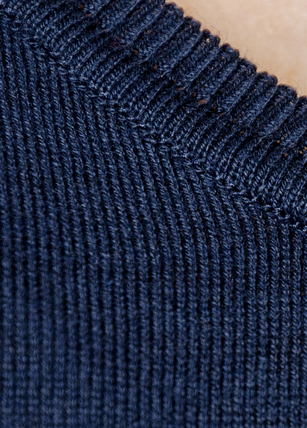 Синий демисезонный свитер женский Arber V-neck WK3 14 WTR-104