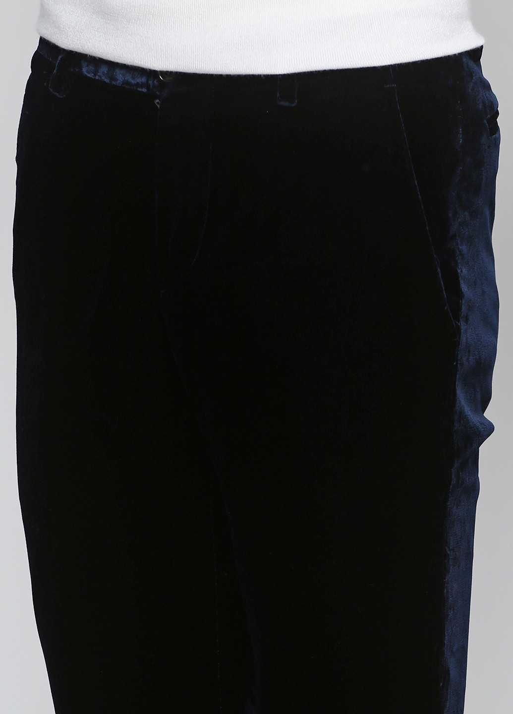 Темно-синие кэжуал демисезонные брюки Giorgio Armani