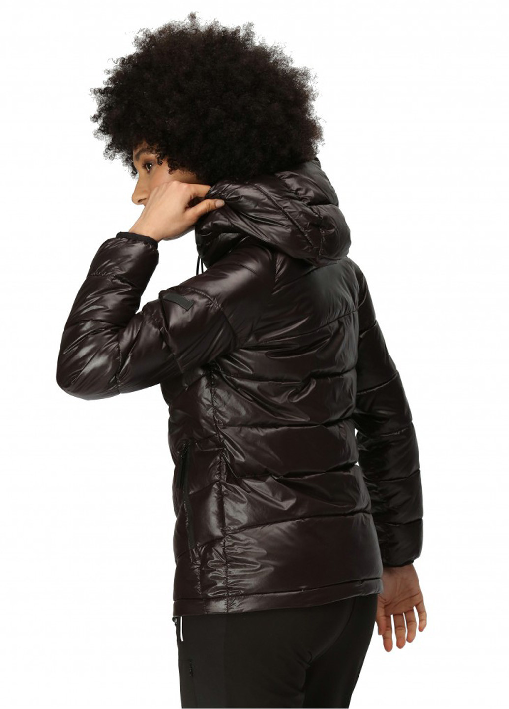 Чорна зимня куртка Regatta Wmns Toploft III