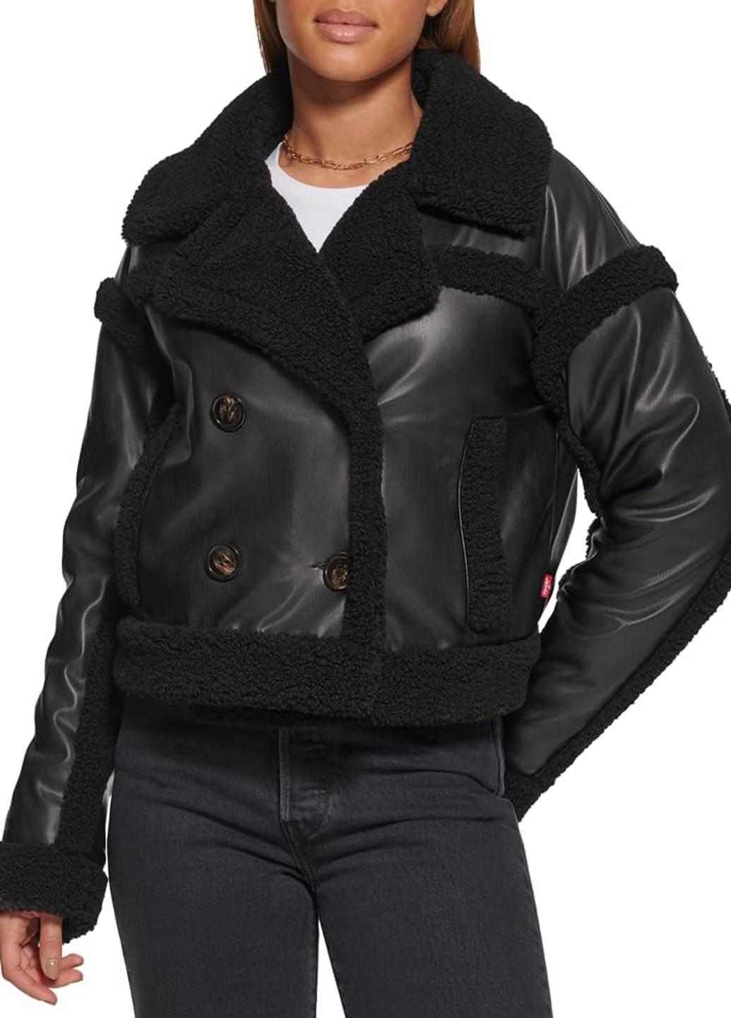 Чорна демісезонна куртка Levi's