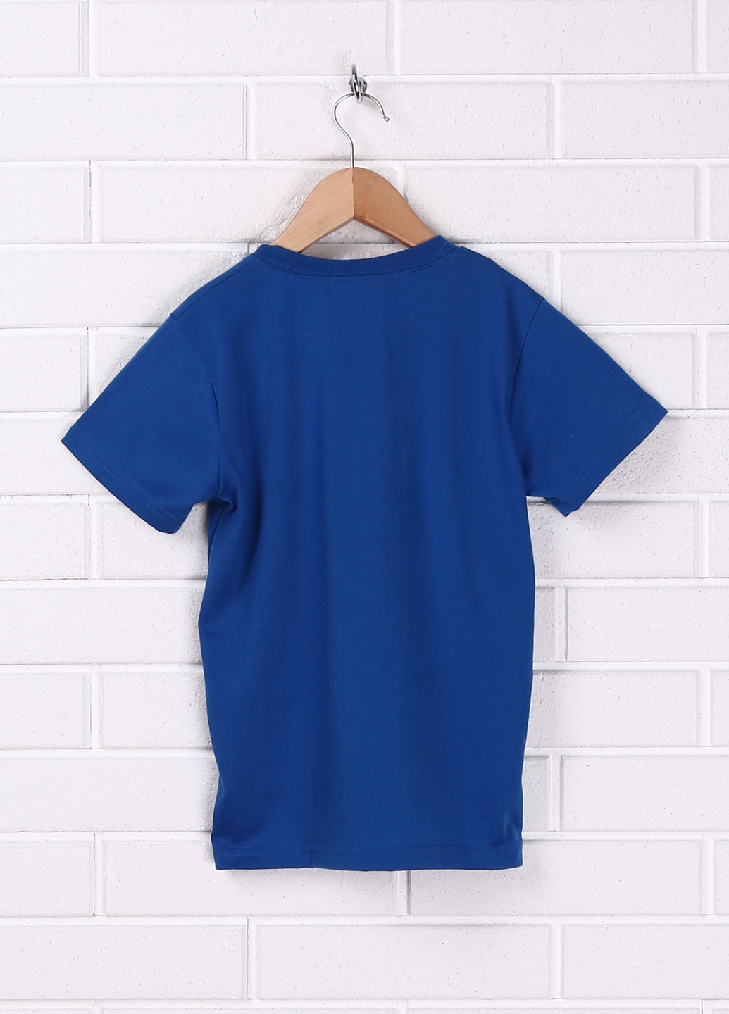Синя літня футболка з коротким рукавом Hello Boy