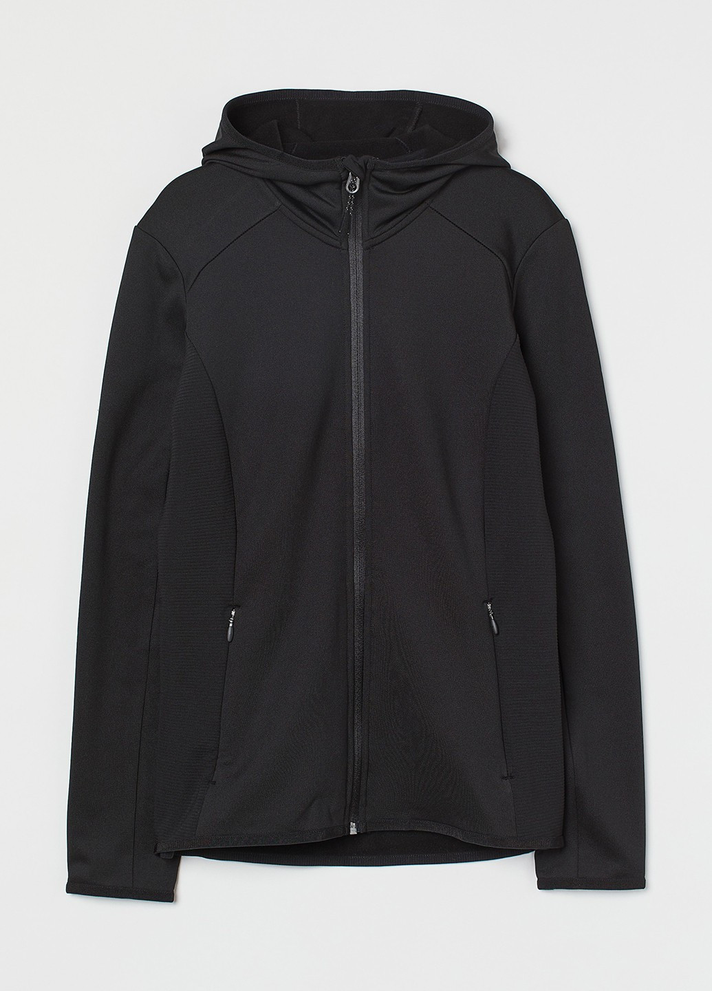 Чорна демісезонна куртка H&M