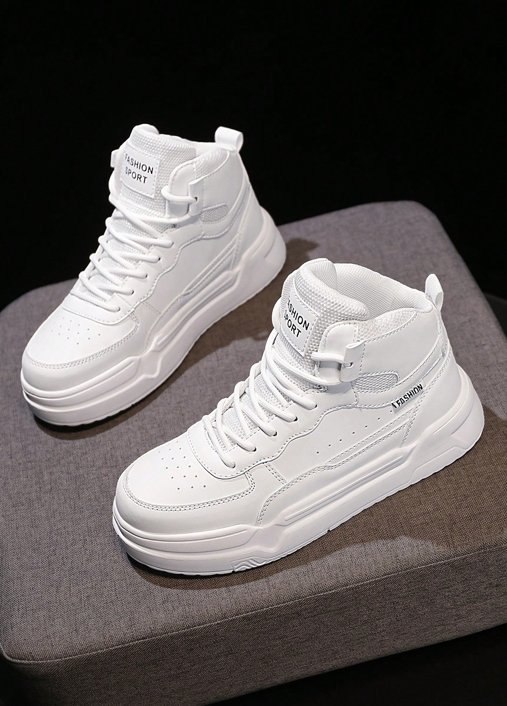 Кроссовки SHEIN белые демисезоны (340648537)