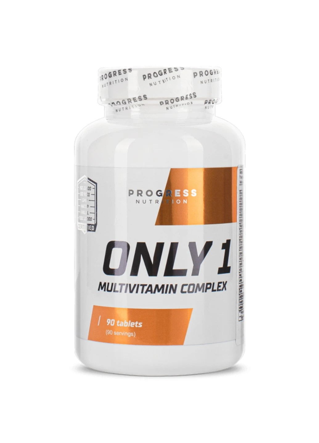 Комплекс витаминов и минералов Only 1 90 таблеток Progress Nutrition (255409609)