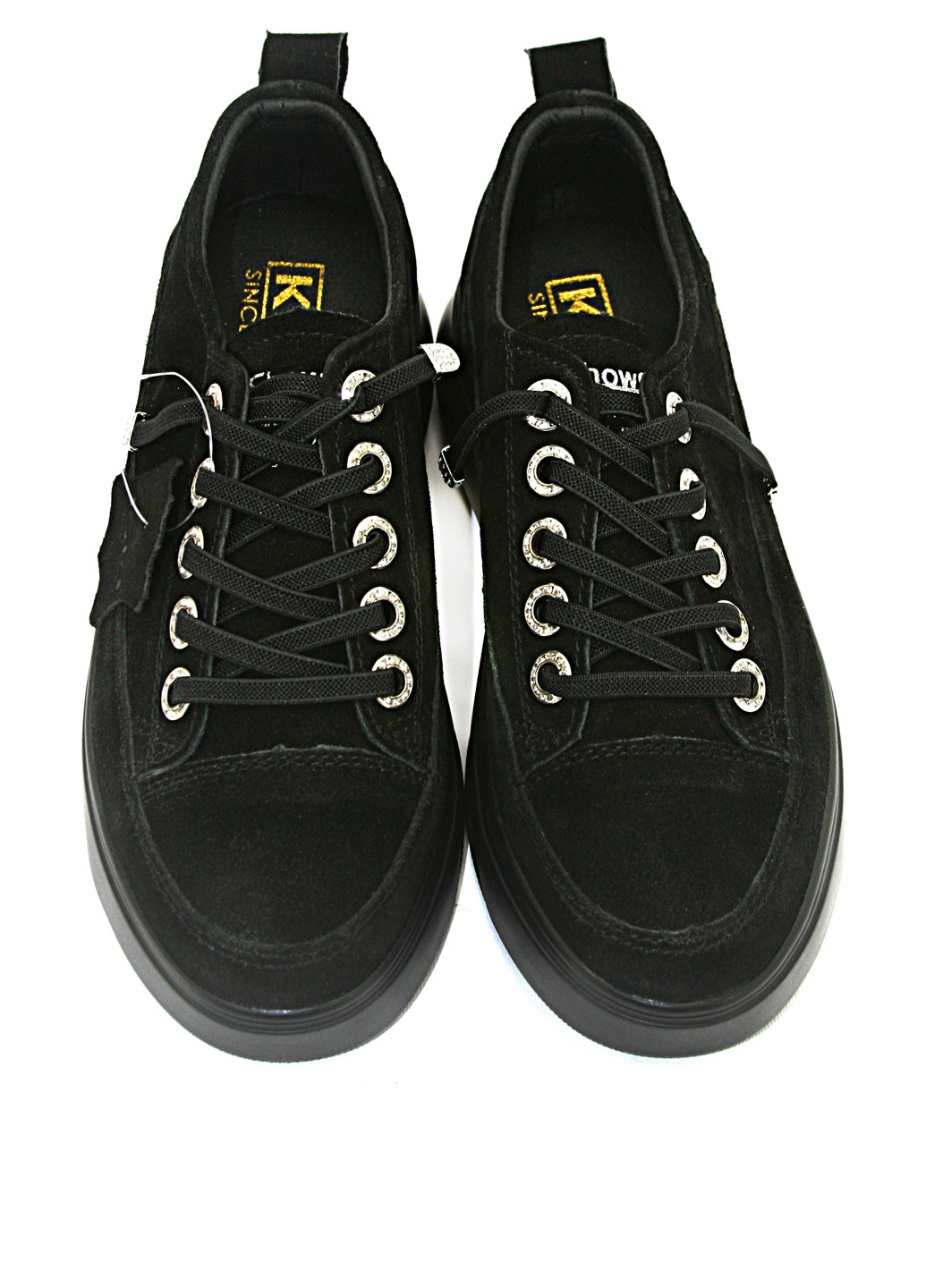 Чорні осінні кросівки KDSL