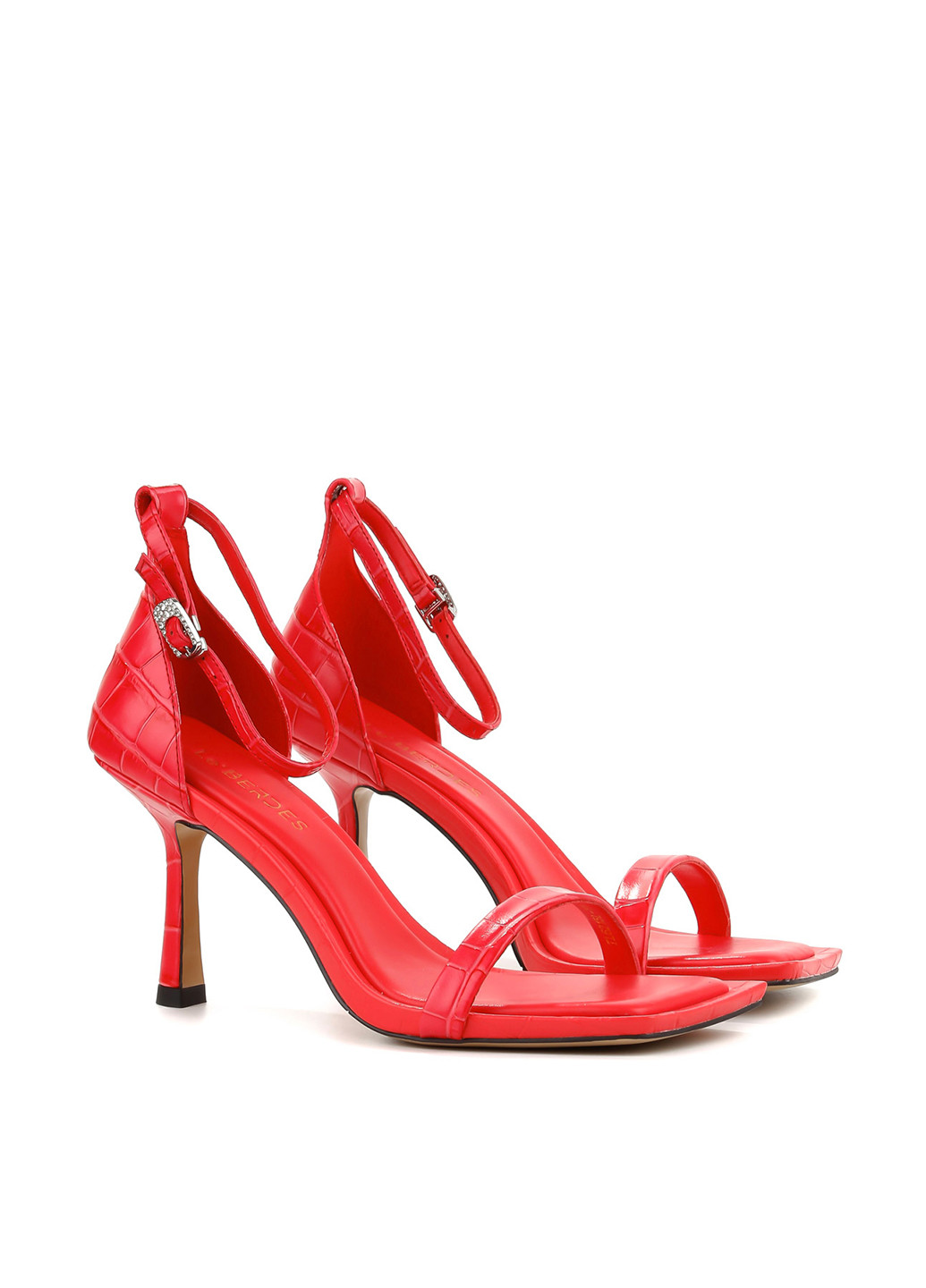 Красные босоножки Le'BERDES с ремешком