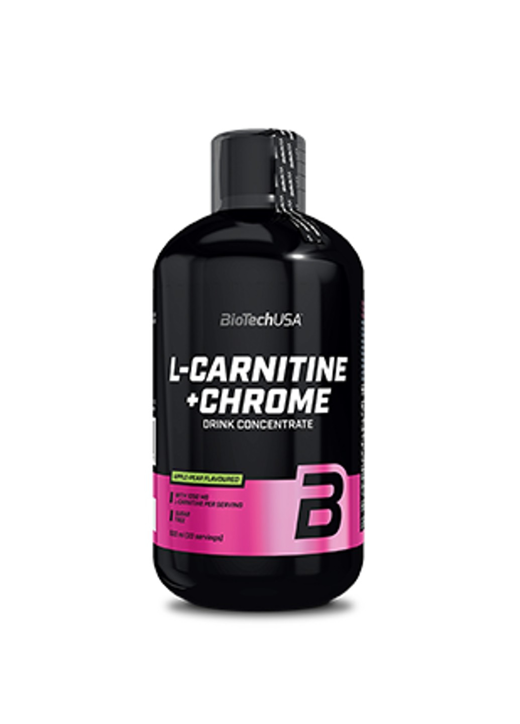 Л-карнітин + хром BioTech L-Carnitine + Chrome (500 мл) біотеч апельсин Biotechusa (255362663)