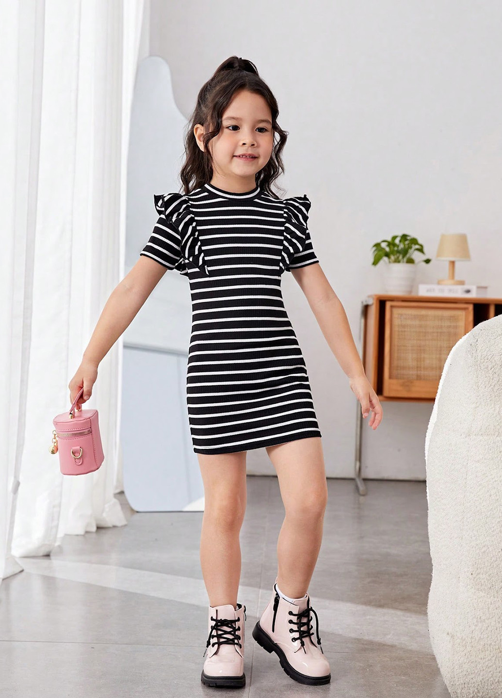 Чёрное платье SHEIN (329522028)