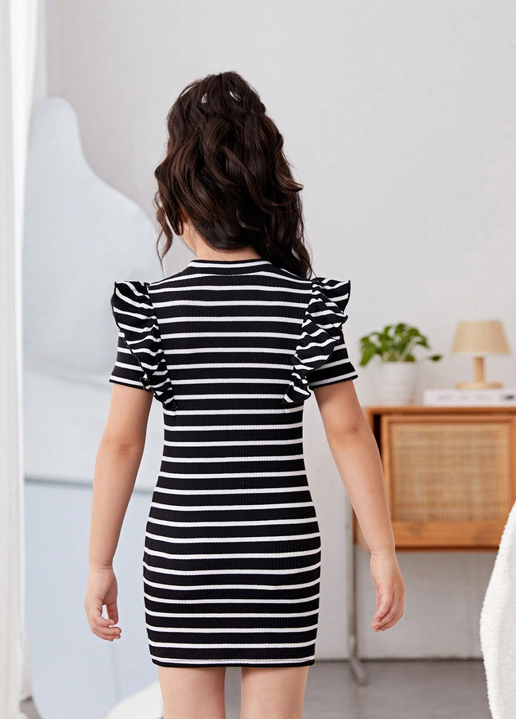 Чёрное платье SHEIN (329522028)