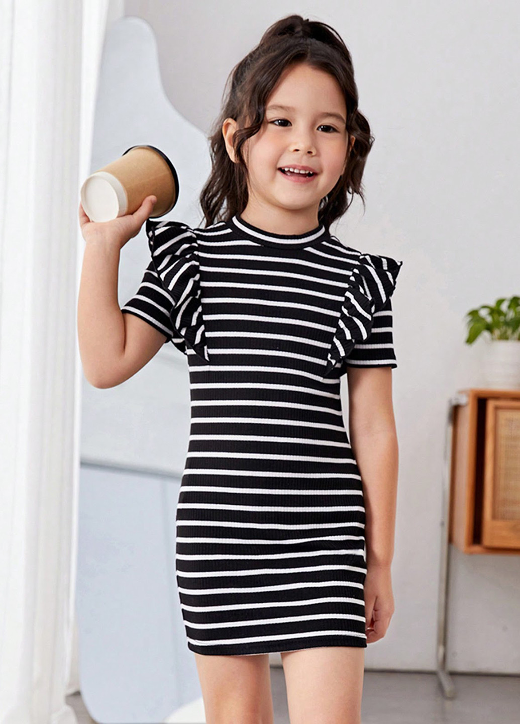 Чёрное платье SHEIN (329522028)