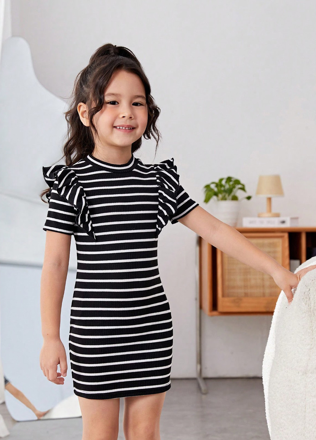 Чёрное платье SHEIN (329522028)