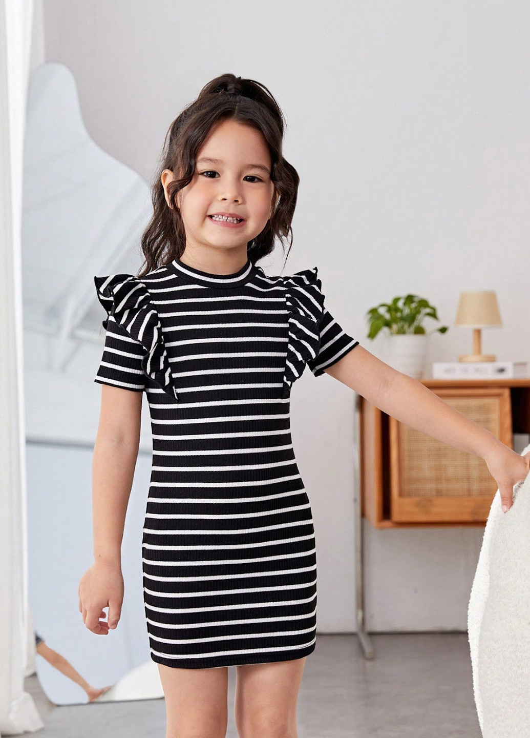 Чёрное платье SHEIN (329522028)