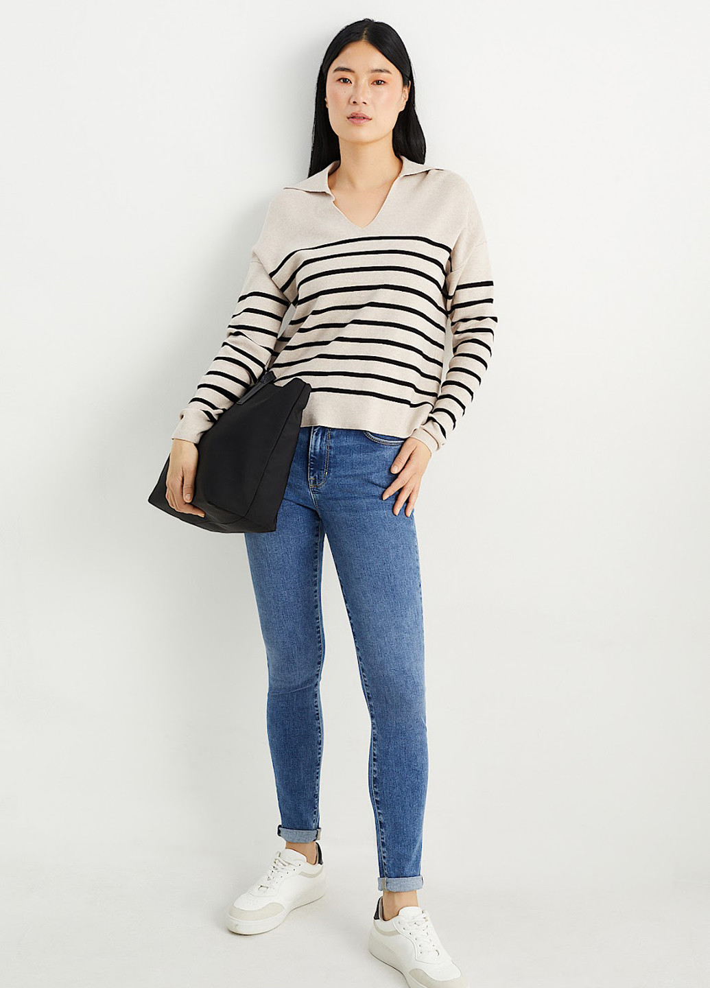 Бежевий демісезонний пуловер пуловер C&A