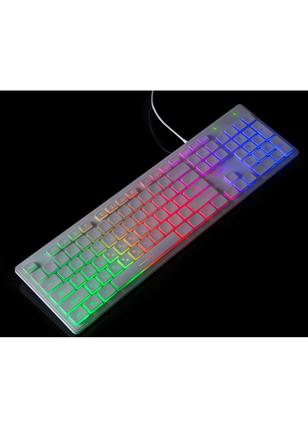 Клавіатура KB410 White Vinga (253546161)