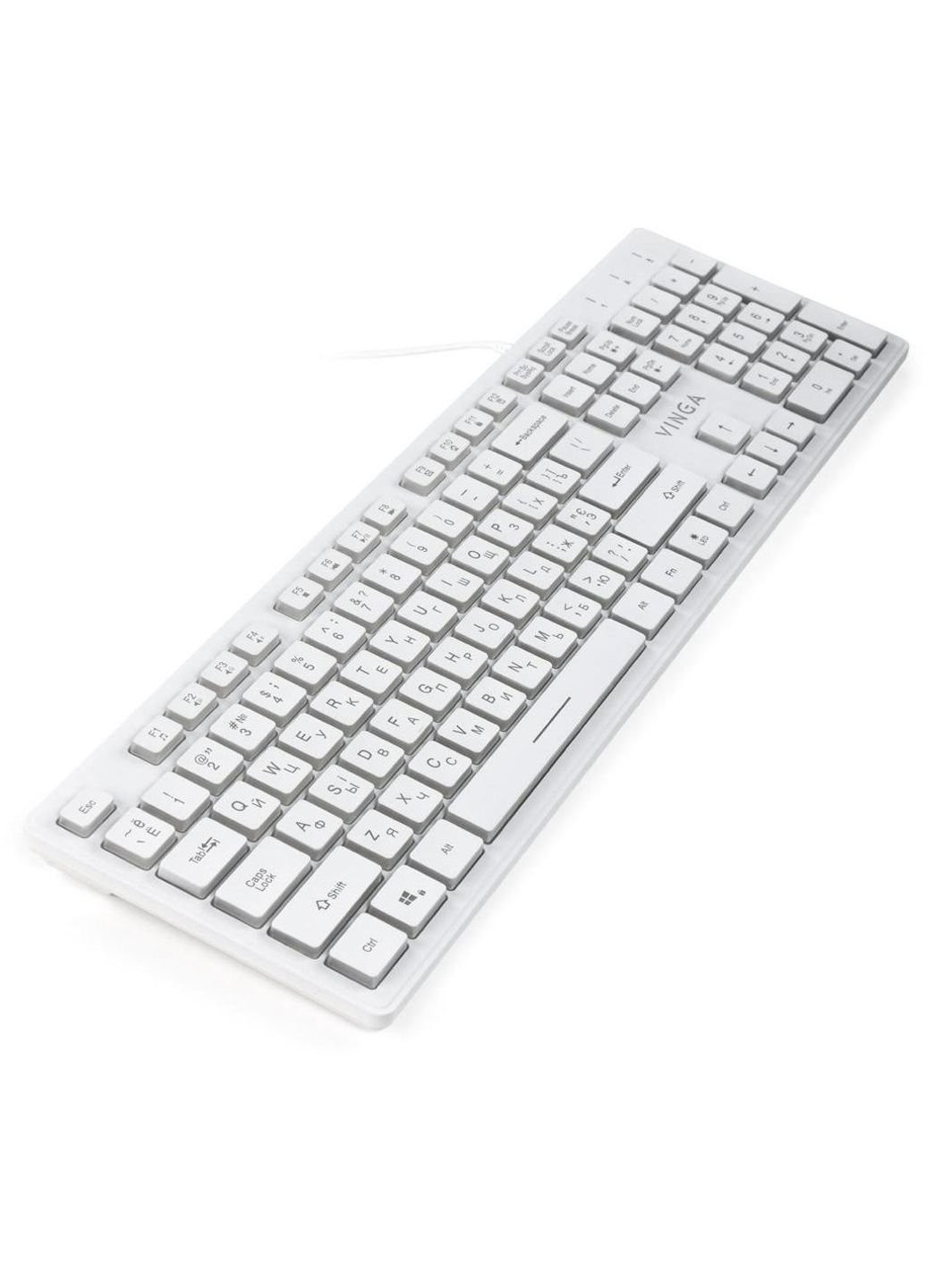 Клавіатура KB410 White Vinga (253546161)