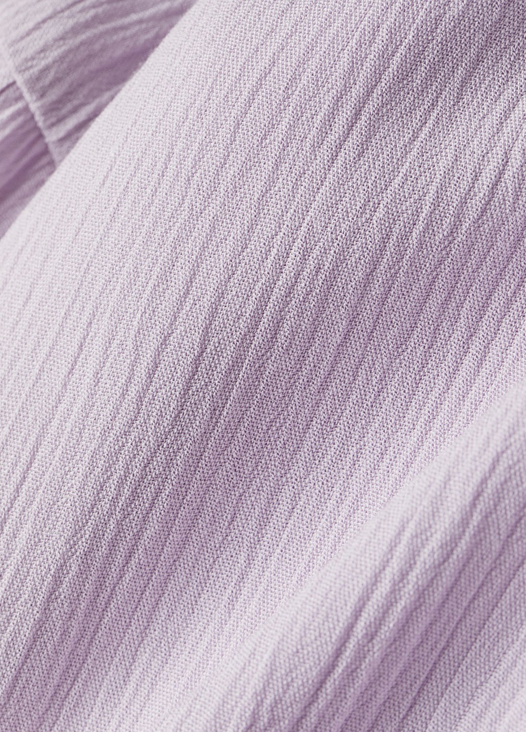 Сиреневое кэжуал платье H&M однотонное