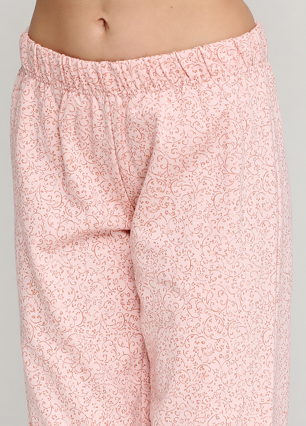 Розовые домашние демисезонные брюки Bisbigli