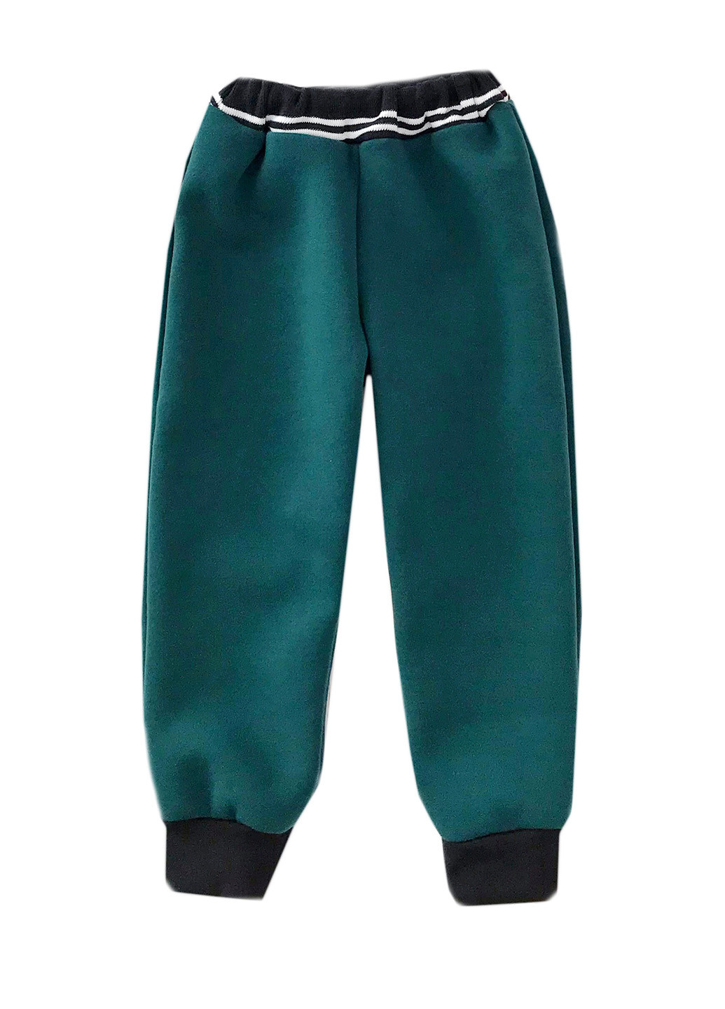 Зеленые спортивные демисезонные брюки зауженные AV Style