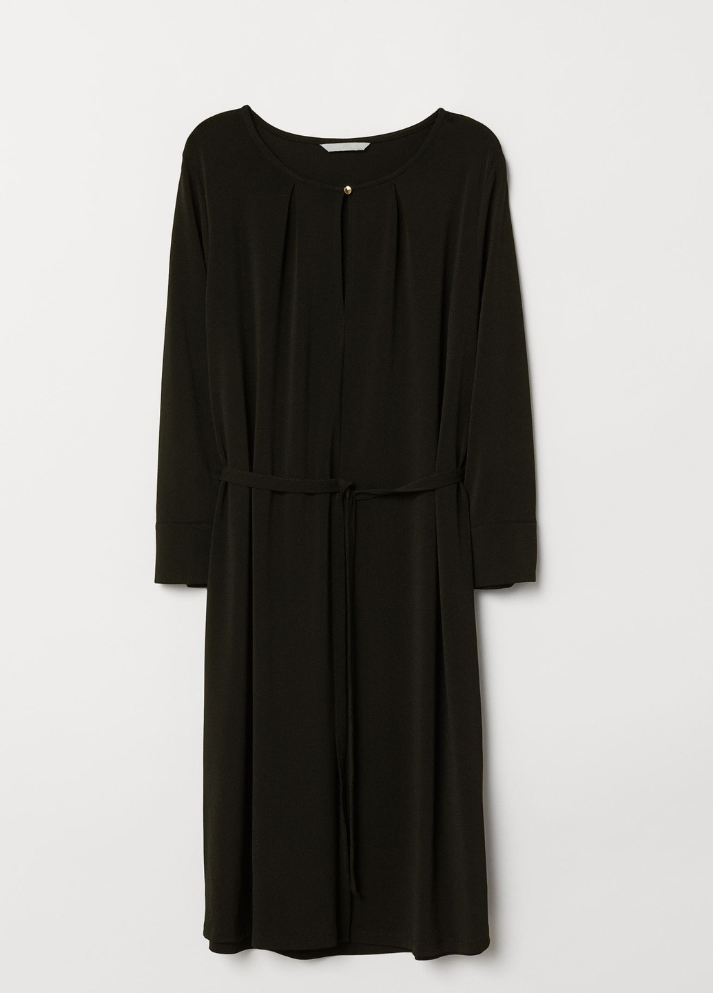 Чорна кежуал сукня H&M однотонна