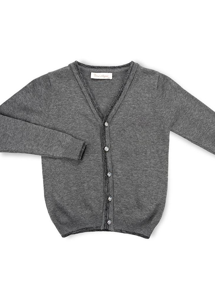 Кофта на пуговичках (V-1306-134G-gray) Breeze (202374265)