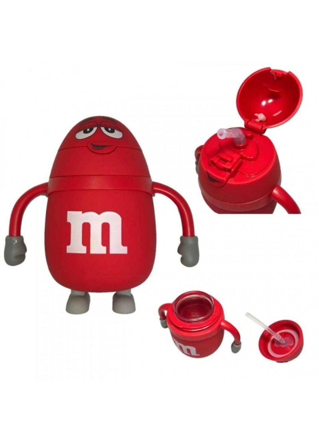 Термос дитячий з трубочкою M&Ms (Червоний) Power (254402592)