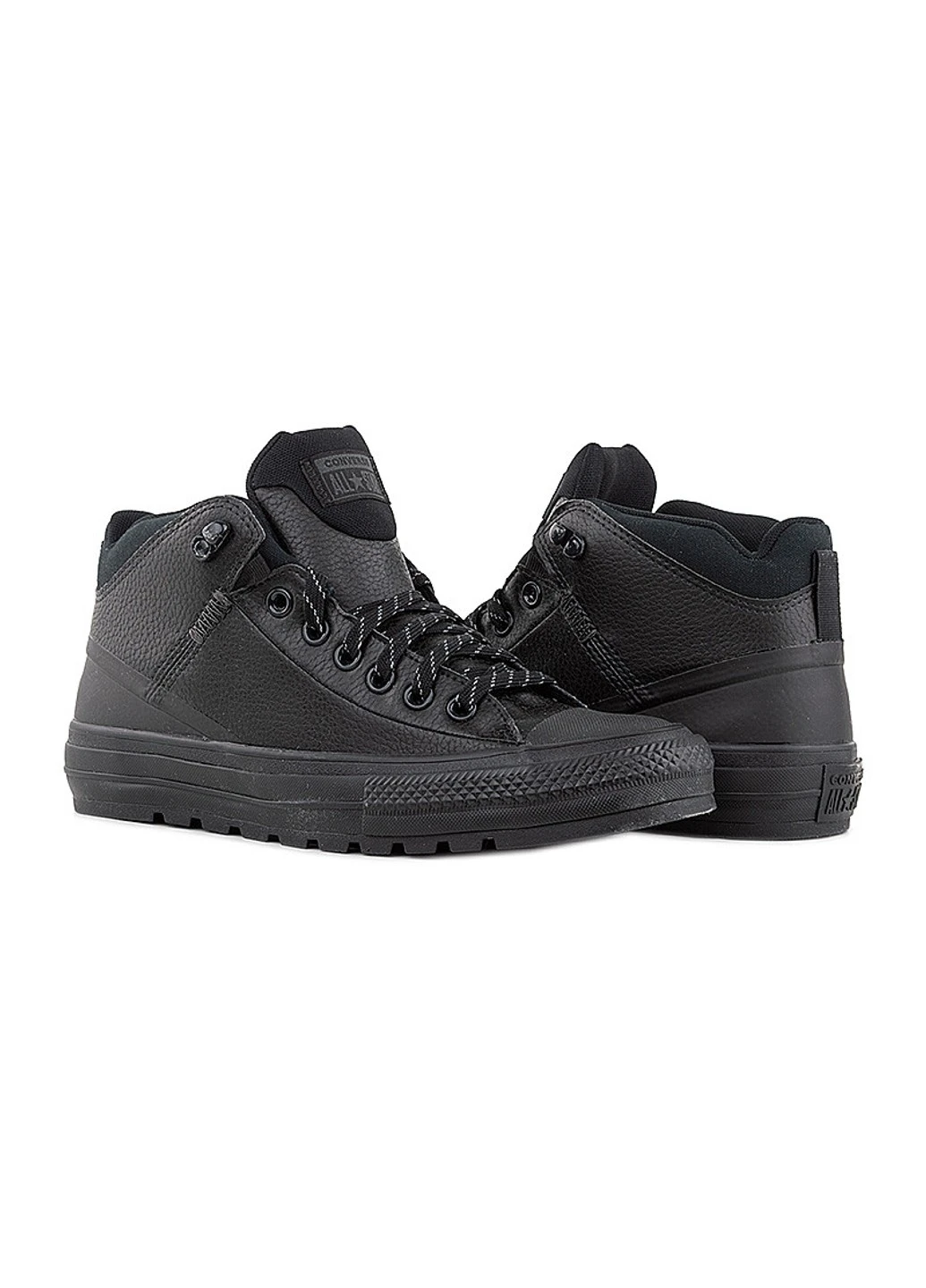 Чорні кеди chuck taylor all star street boot Converse