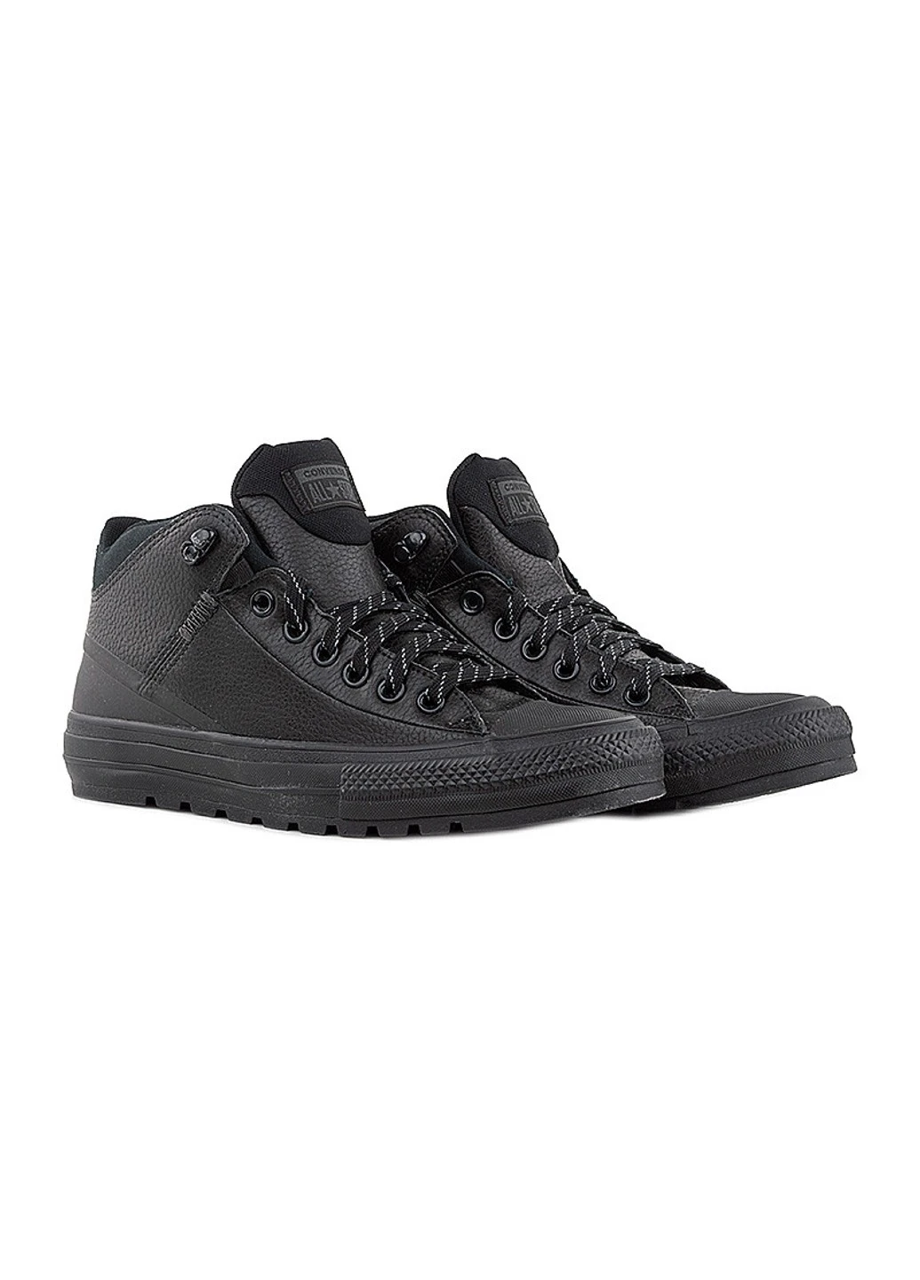 Чорні кеди chuck taylor all star street boot Converse