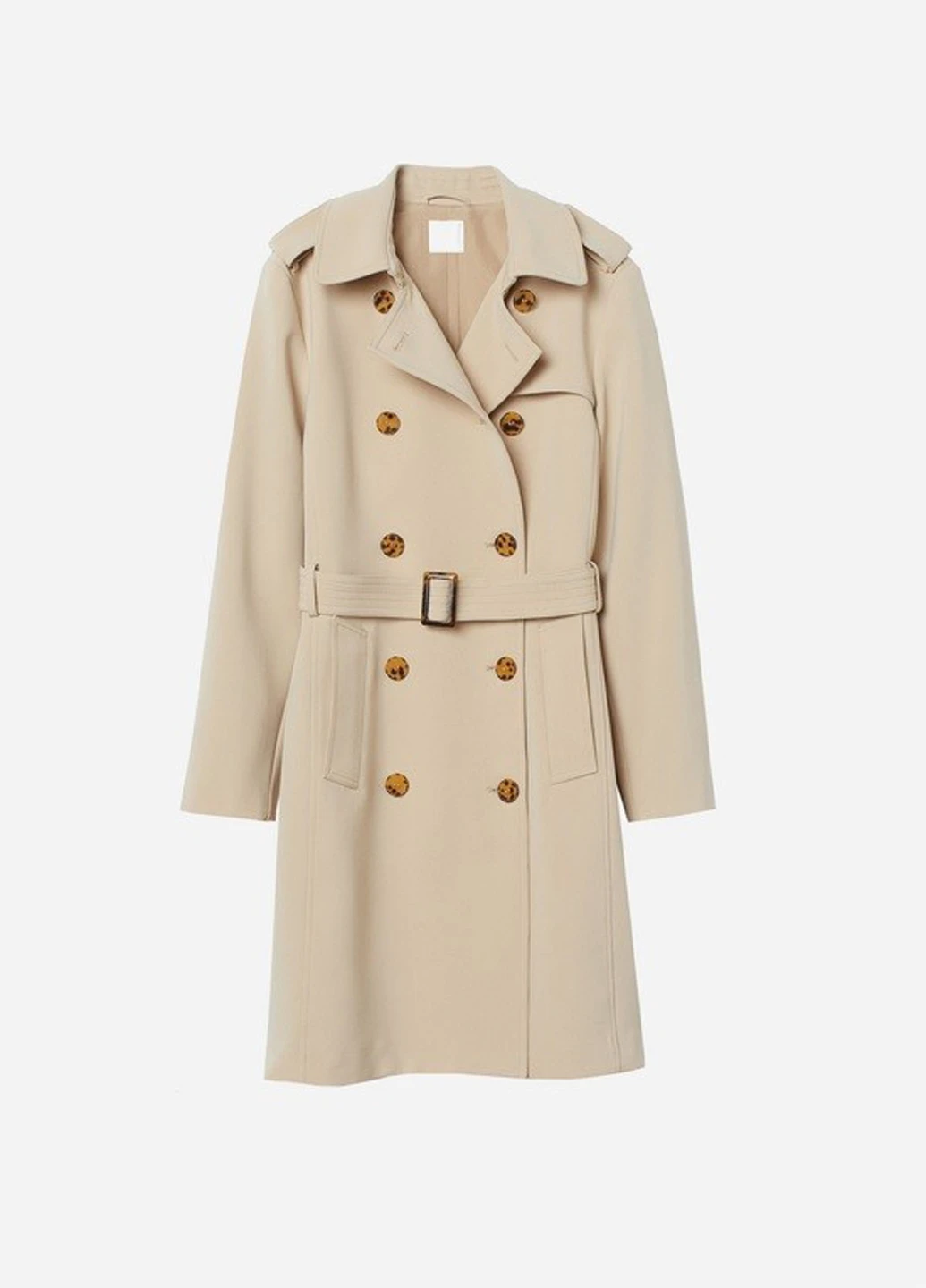 Плащ H&M тренчкот на гудзиках демісезон (322092727)