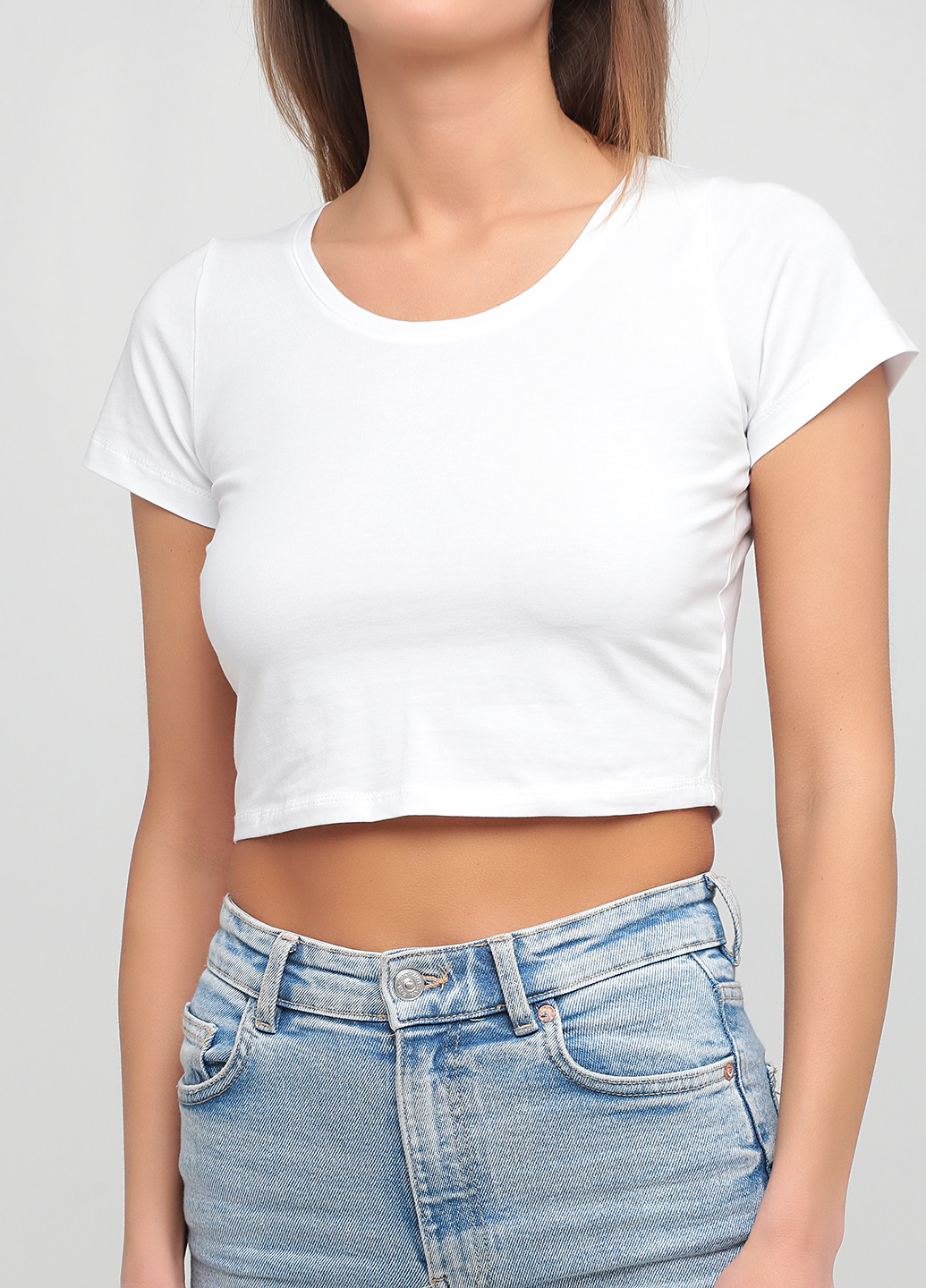 Топ однотонный кэжуал Asos (253413526)