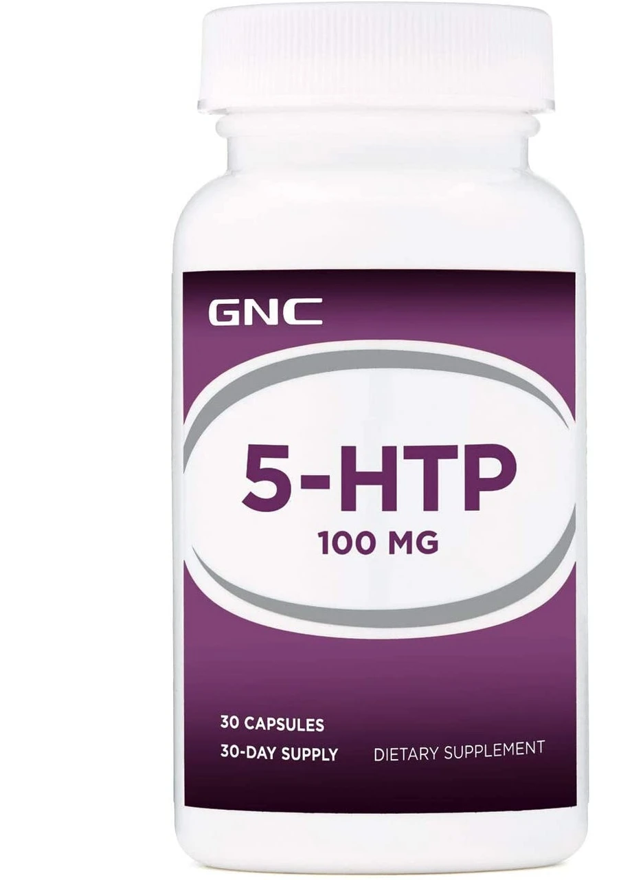 Специальный продукт 5-HTP 100 MG STANDARD RELEASE 30 caps GNC (254371928)