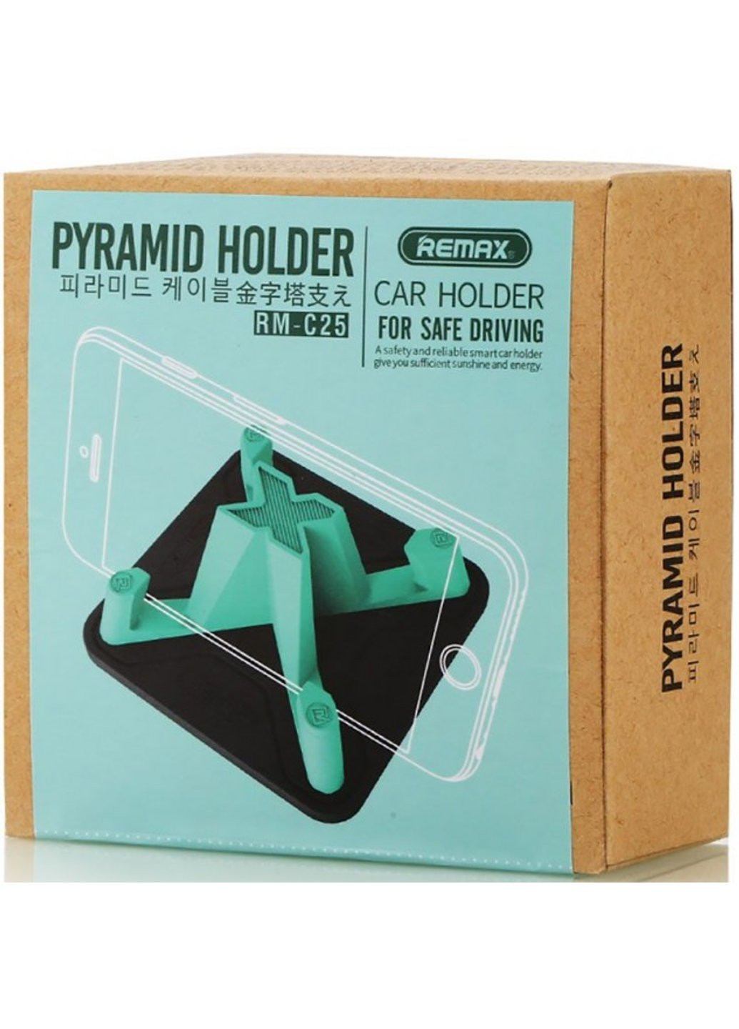 Автомобільний утримувач Car Holder RM-C25 Pyramid Green 113503 Remax (254709005)