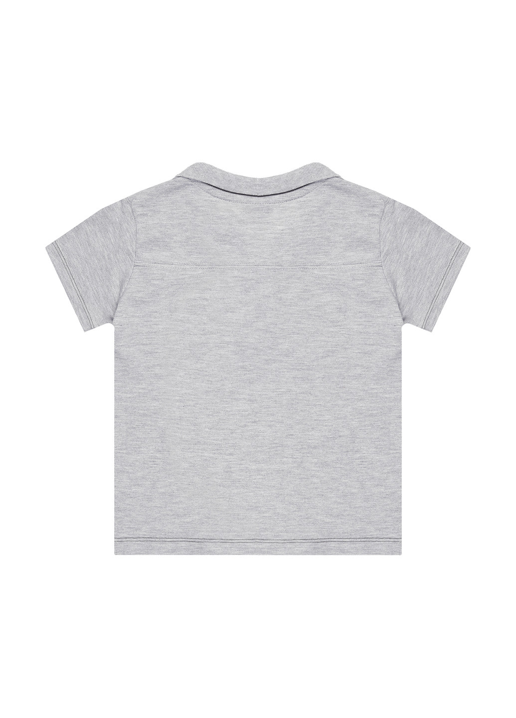 Серая детская футболка-поло для мальчика Slazenger меланжевая