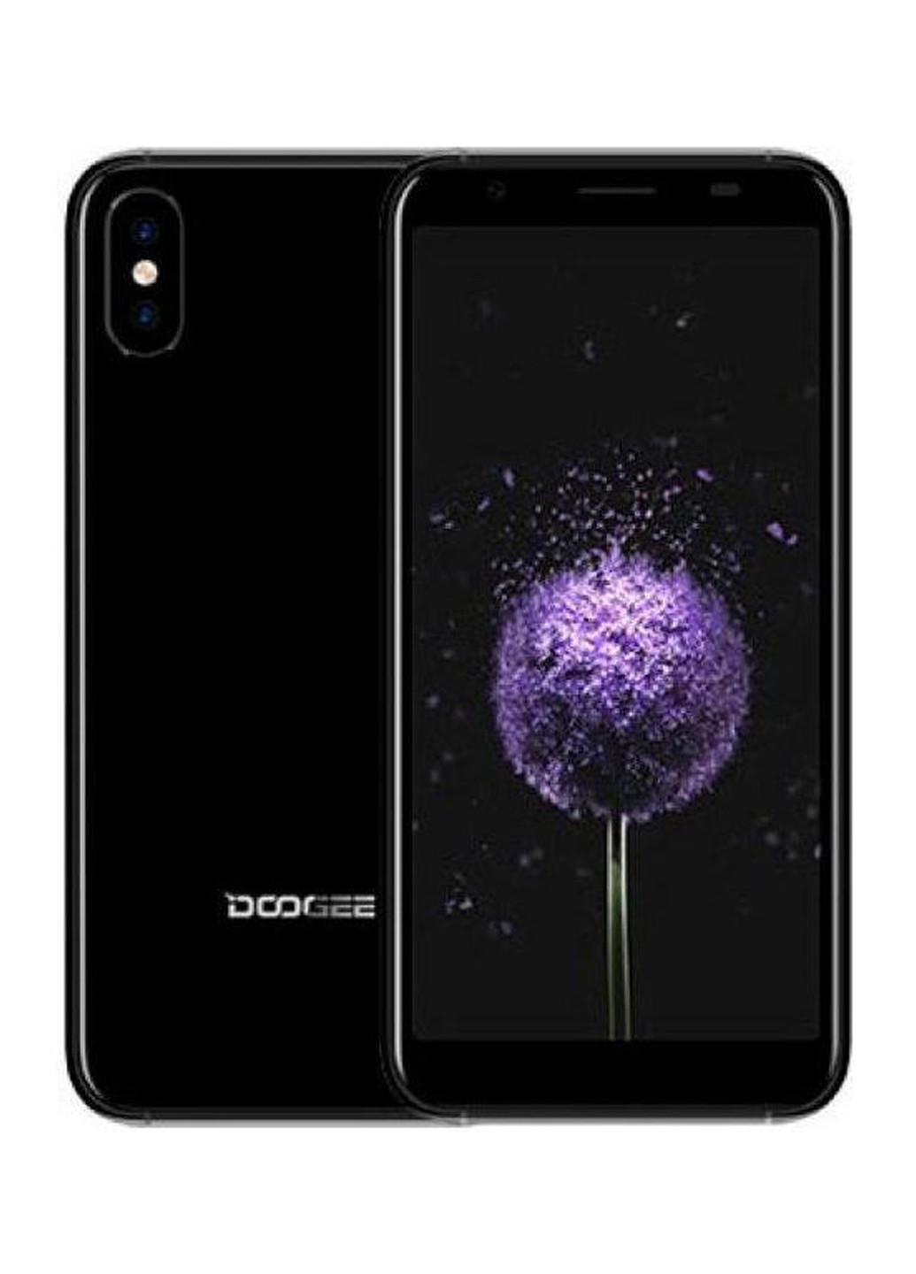 Смартфон Doogee x55 1/16gb black (151701620)