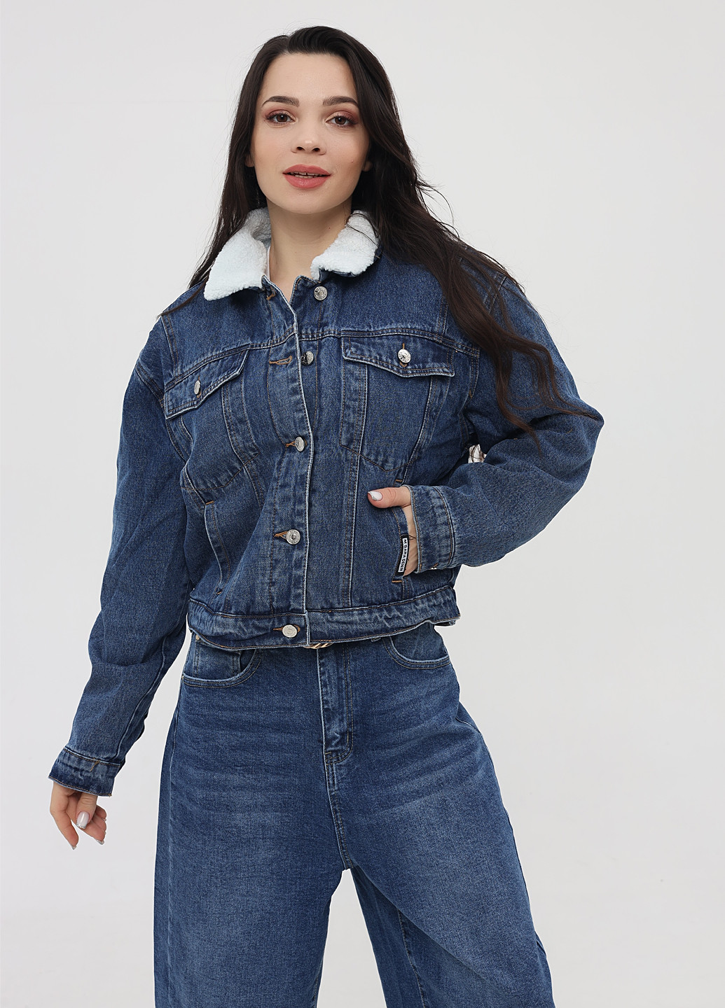 Синяя демисезонная куртка Icon