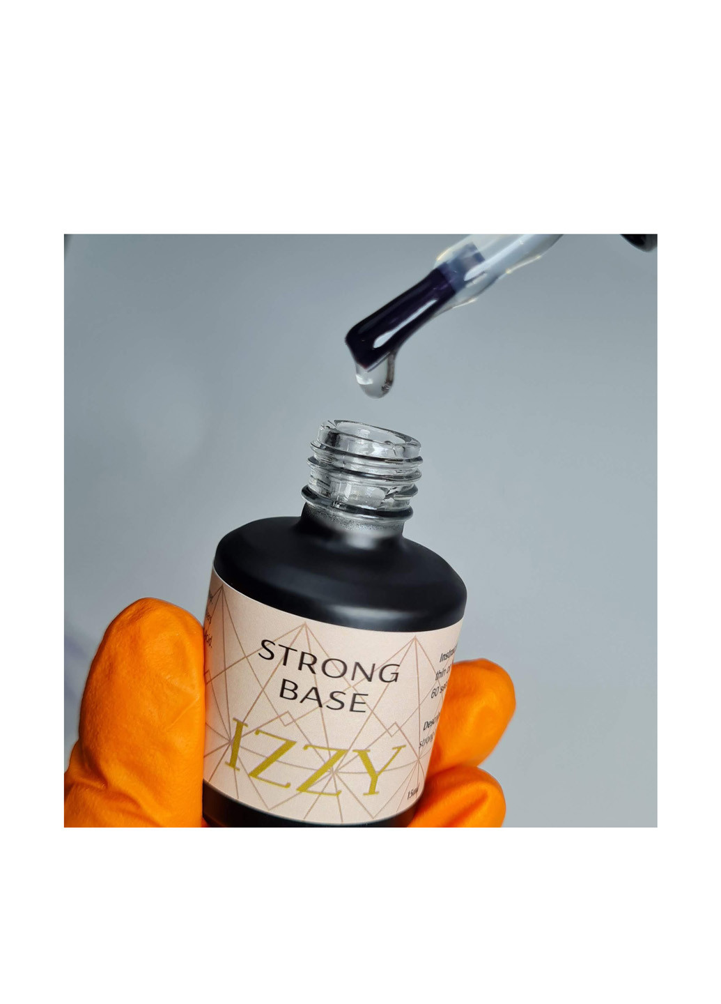 Зміцнююча стронг база для гель-лака Strong Base, 15 г Izzy (363030636)