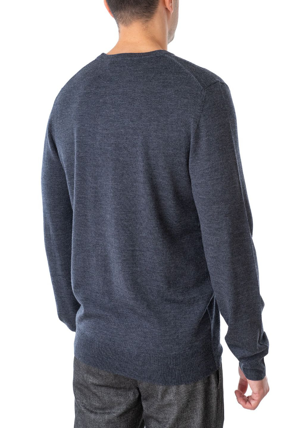 Серый зимний свитер Trussardi Jeans