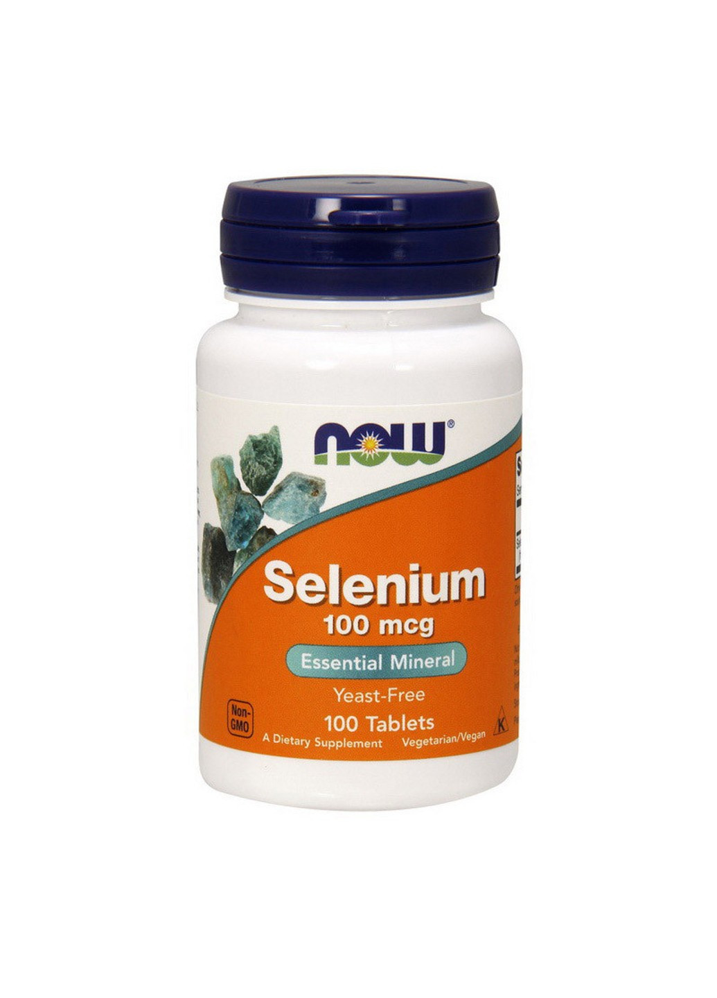 Селен Selenium 100 mcg (100 таб) нау фудс селениум Now Foods (255410631)