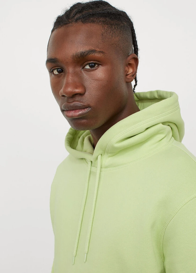 Худі фліс,салатовий, H&M (255170802)