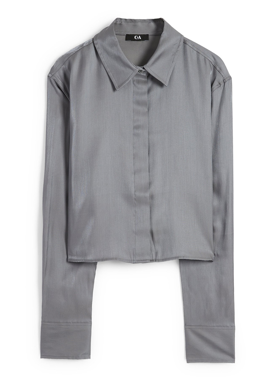 Серая блуза C&A