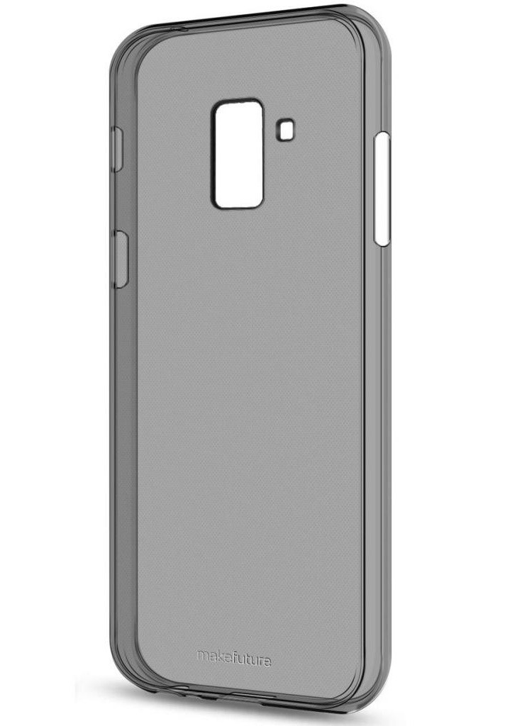 Чохол для мобільного телефону (смартфону) Air Case (Clear TPU) Samsung A8 Plus 2018 Black (MCA-SA818PBK) MakeFuture (201492110)