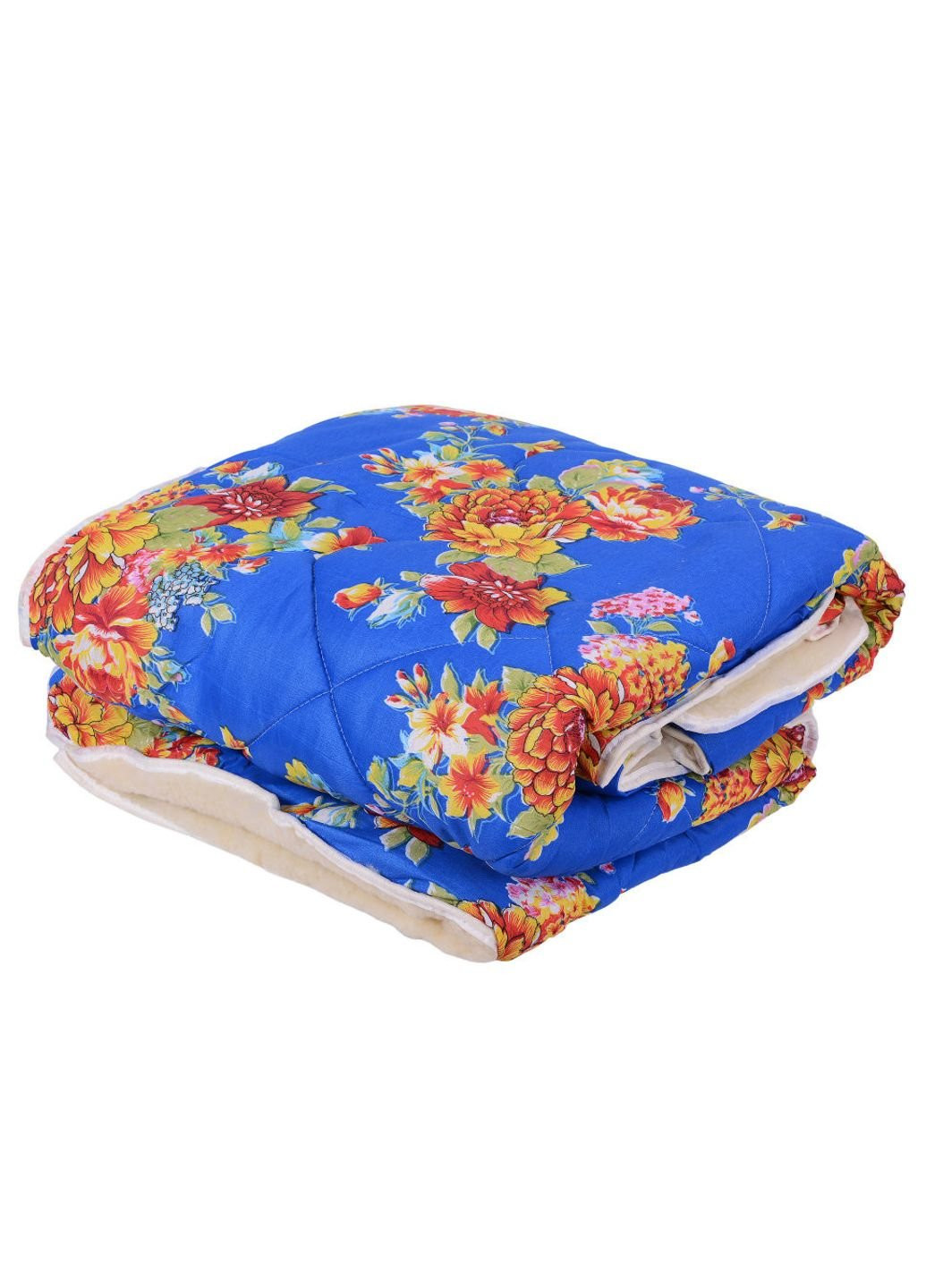 Одеяло ОТКРЫТОЕ овечья шерсть (Поликоттон) Полуторное 150х210 51270 Moda (253617669)