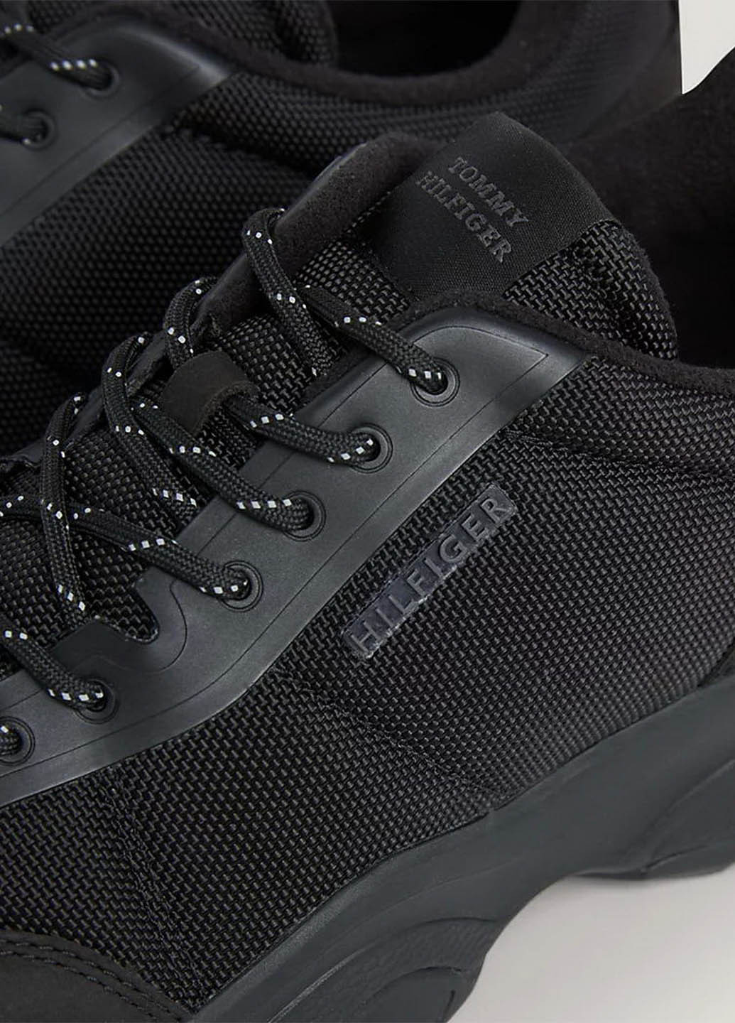 Черные демисезонные кроссовки Tommy Hilfiger